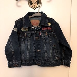 Levi’s Baby/Toddler Jean Jacket with patches- 18m